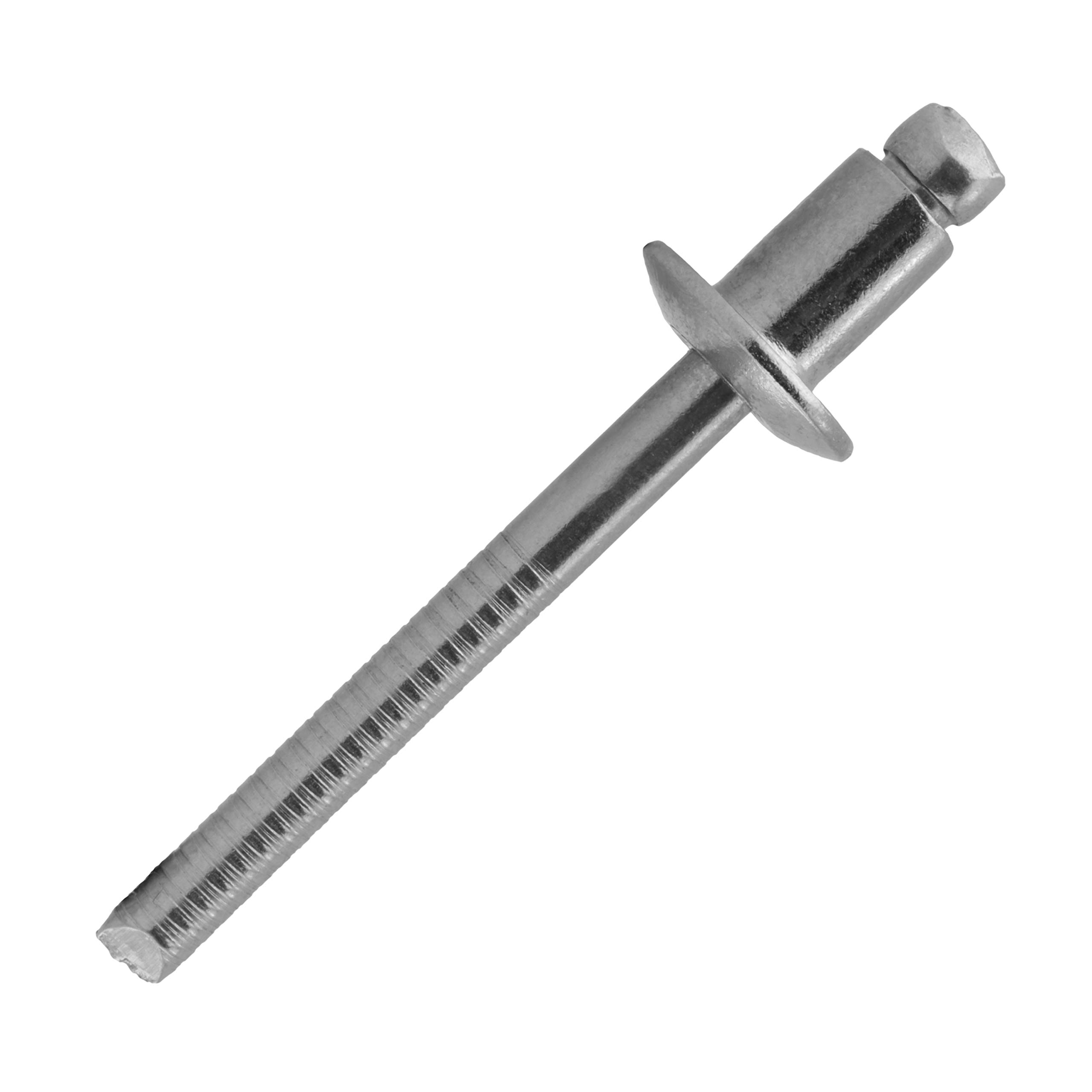 250 Stück Blindnieten 4x22 Alu/Stahl Flachkopf // Standard Nieten