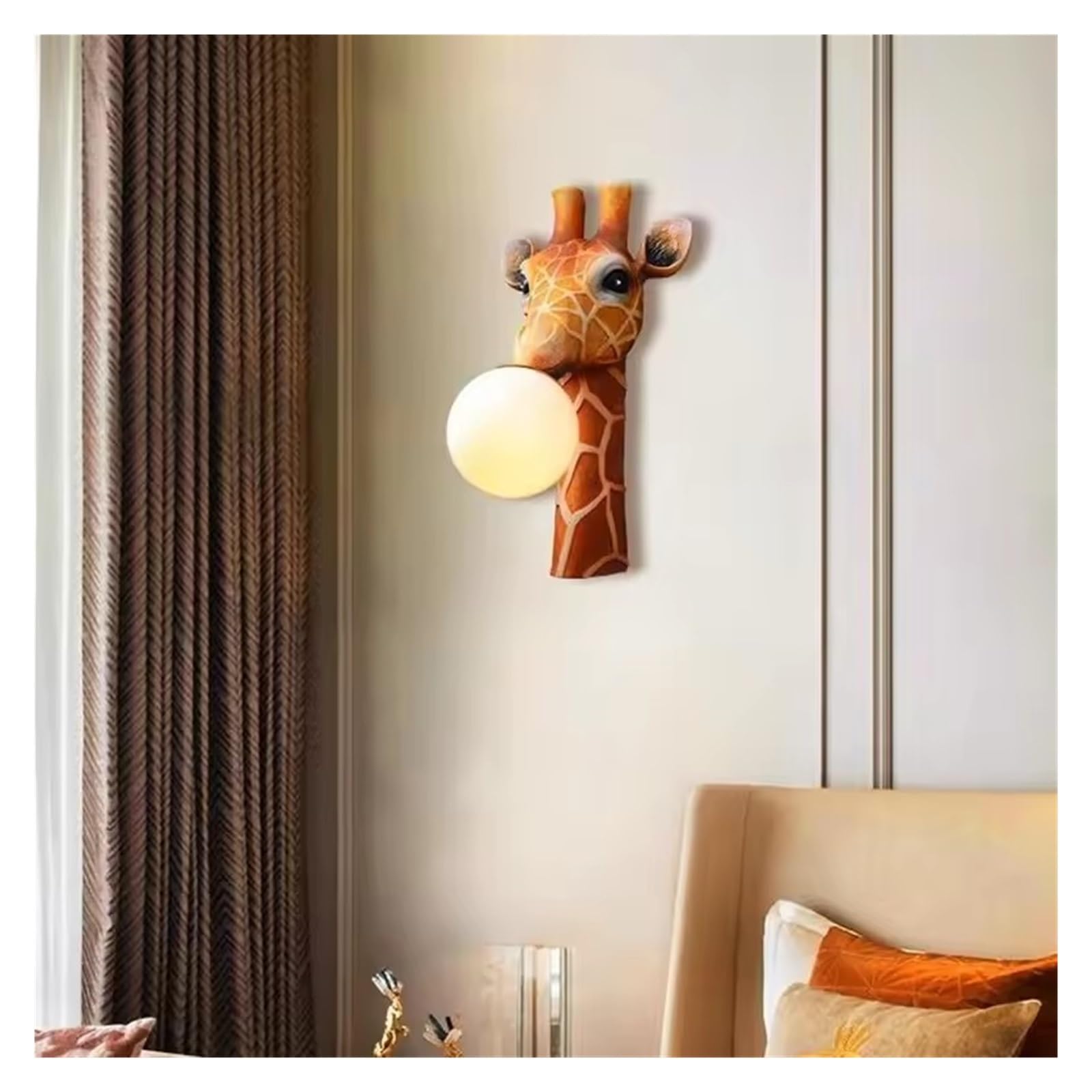 Applique murale LED girafe moderne luminaire décoratif intérieur salon