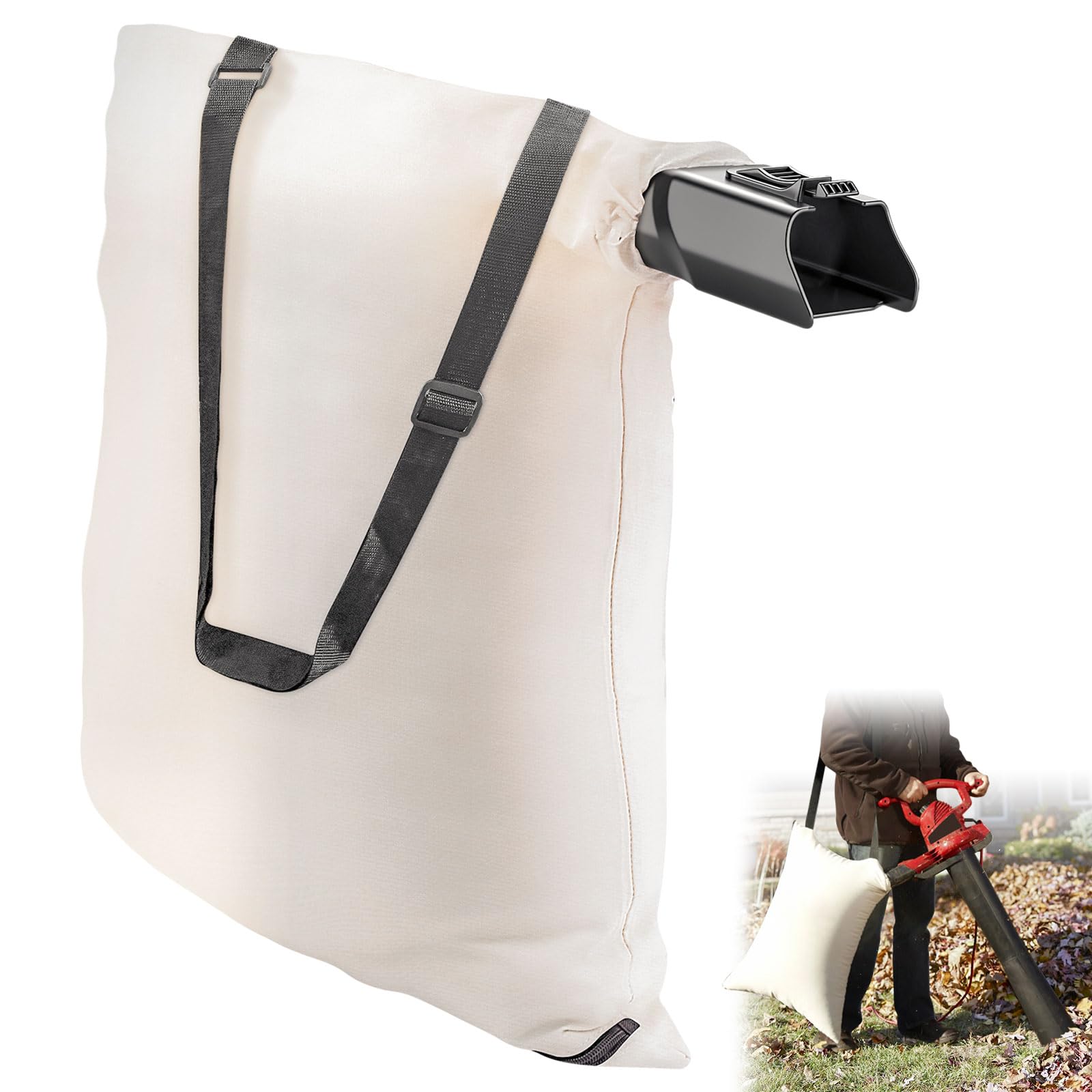 127-7040 Leaf Blower Bag Replacement/Blower Debris Vacuum Bag for TORO 51436 51563 51581 51594 51599 51609 51619 51621 Models, Replaces 108-8994 137-