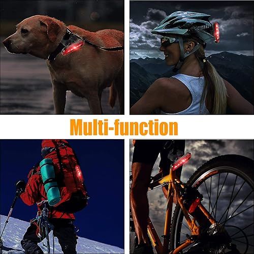 Miniatura 6 de Luz trasera de bicicleta, luces traseras de bicicleta USB-C recargable LED linterna de seguridad para ciclismo con 4 modos de luz para carretera,