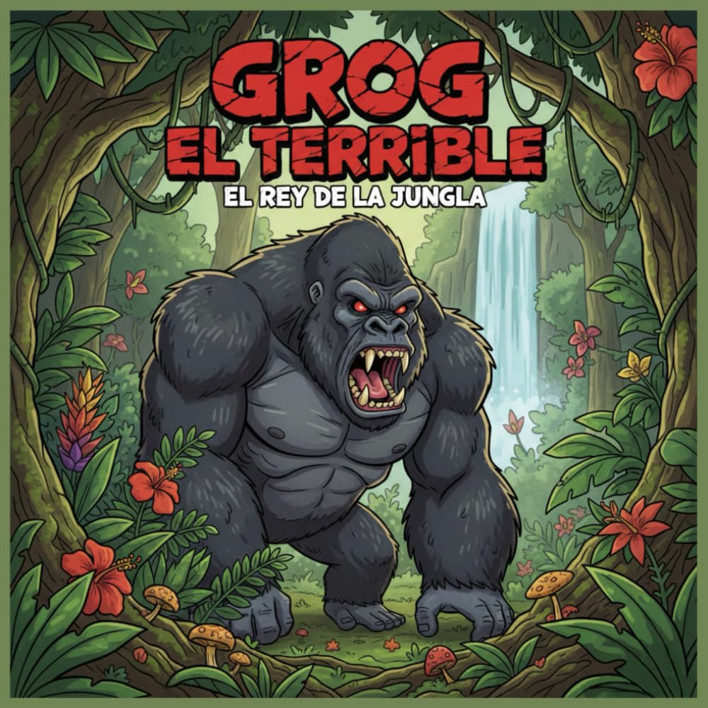 GROG EL TERRIBLE: Monster Battle Coloring Book for Children Ages 3-6