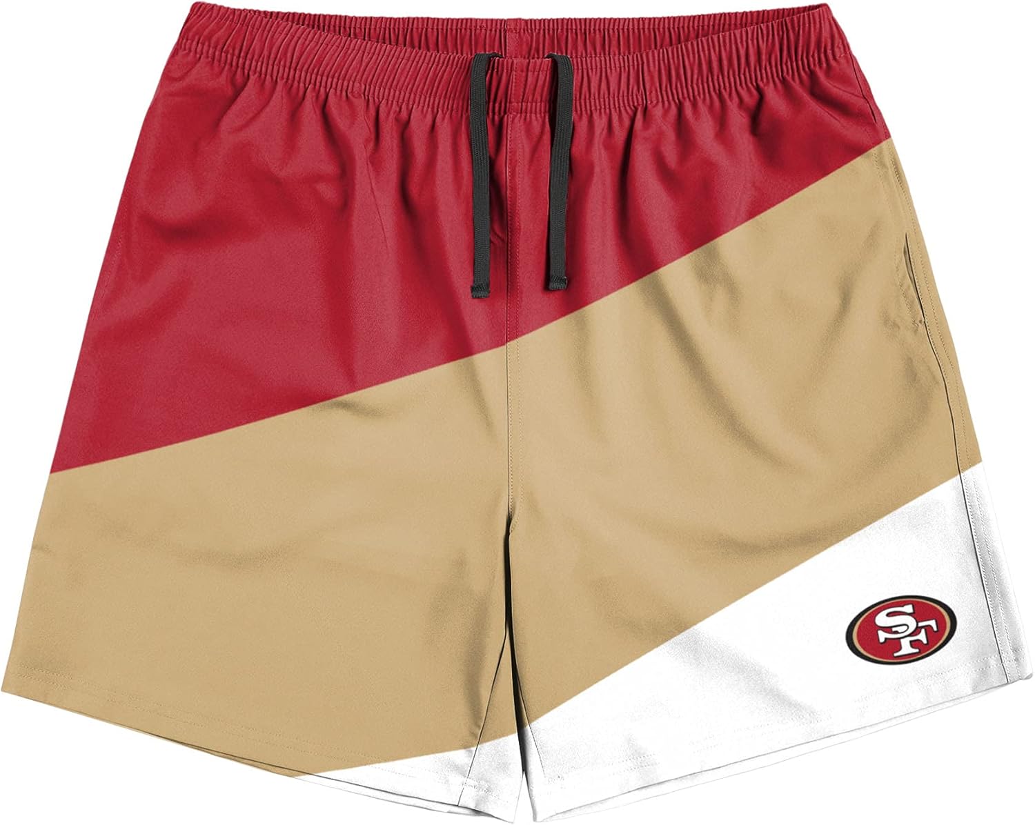 foco NFL Mens Colorblock Double Down Liner Training Shorts - S - Image 4