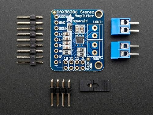 Adafruit Stereo 3.7W Class D Audio Amplifier - Max98306