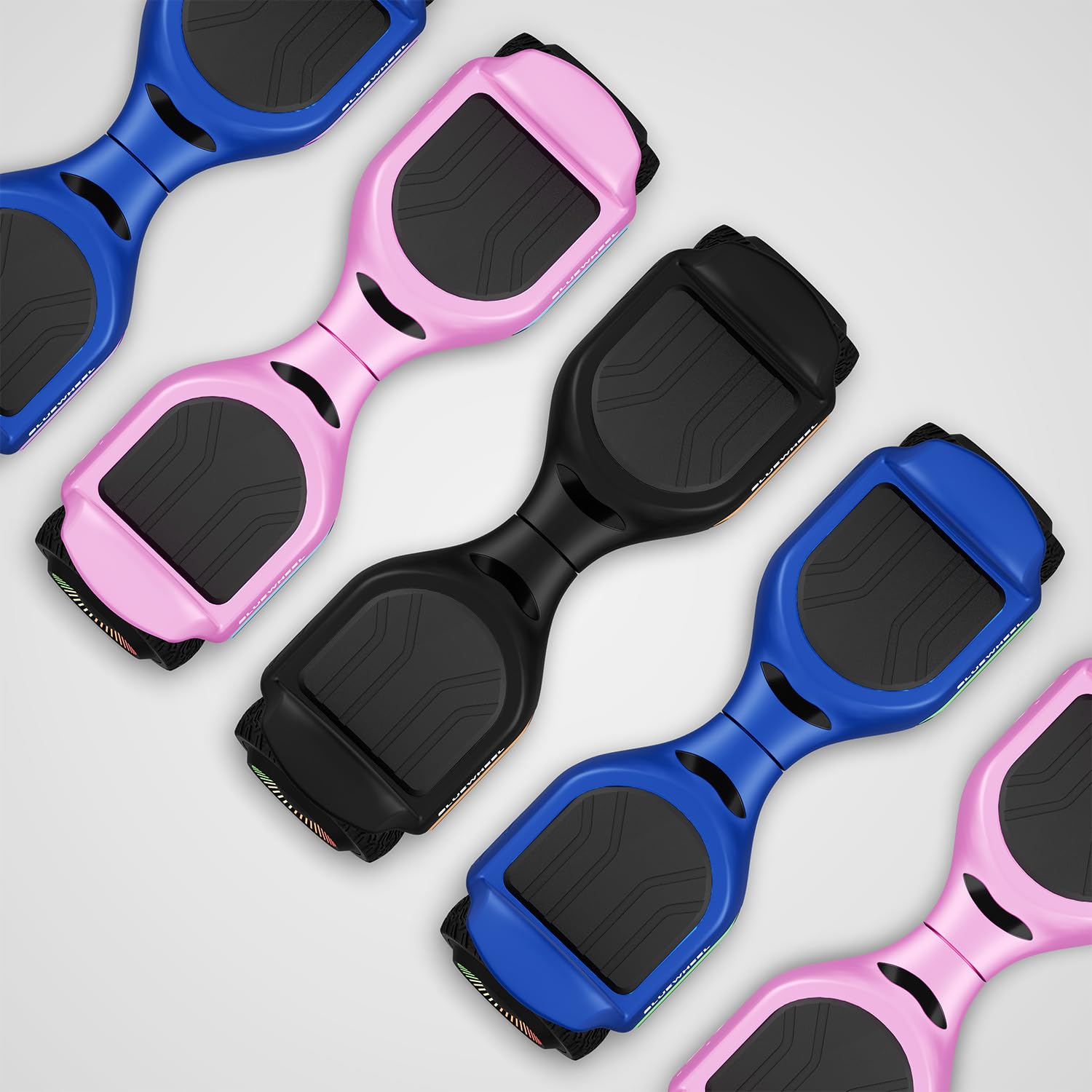 Bluewheel 6,5" Premium Hoverboard HX720 Hoverboard – Bluetooth Lautsprecher, starker Dual Motor, ideal für Kinder & Erwachsene, deutsche Qualitätsmarke