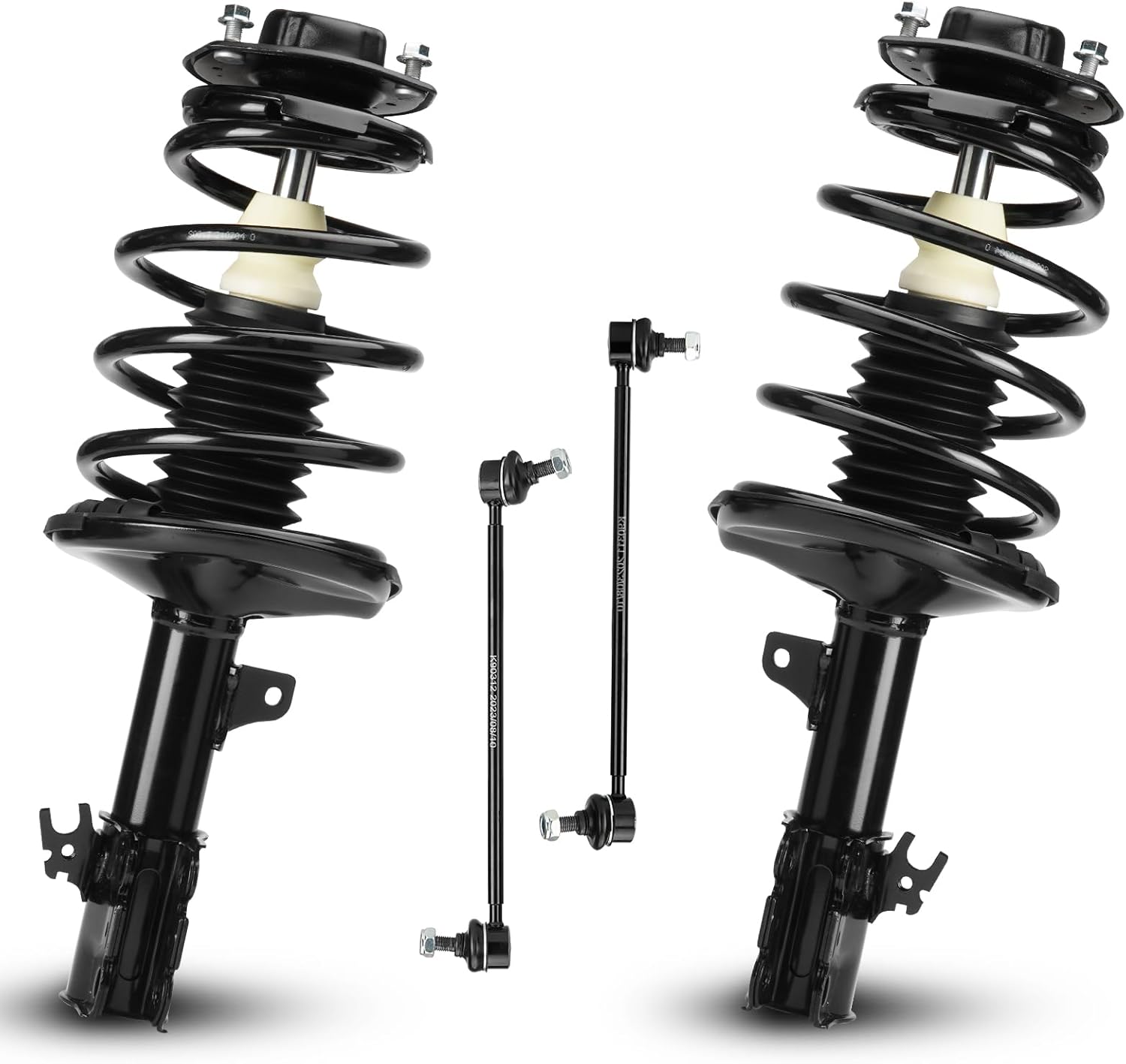 Front Struts Shock Absorber Sway Bar Links Kit Fit for Lexus Es300 1997-2001, for Toyota Avalon 1997-2003, Camry 3.0L 1997-2001, Solara 3.0L 1999-2003,Replace 271679 271678 K90311 K90312 (4Pcs)