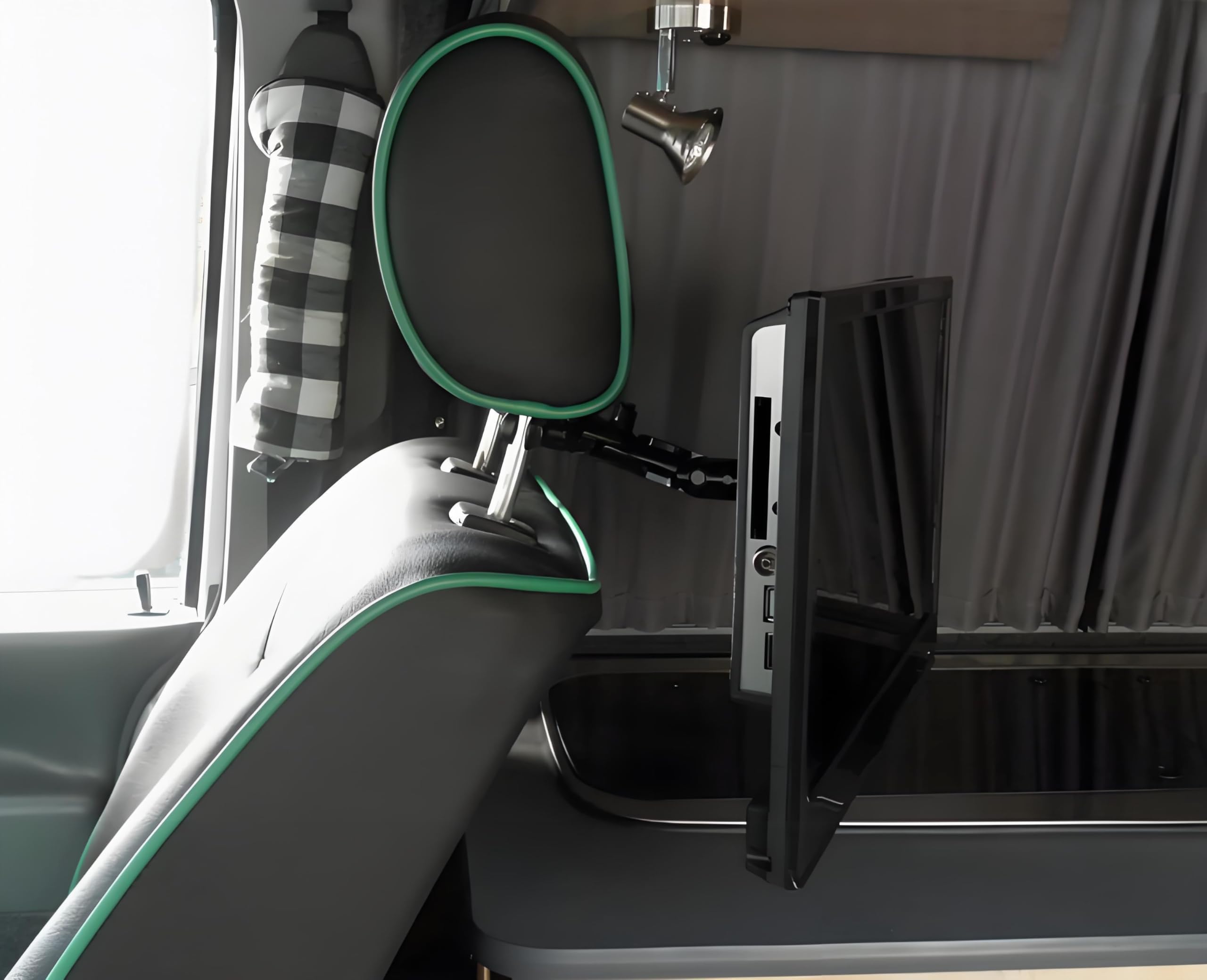 Camping TV-Halterung Fernseher Verstellbare Halterung für 14-27 Zoll TV kompatibel mit VW T4 T5 T6 T6.1 Wohnmobil Motorhome