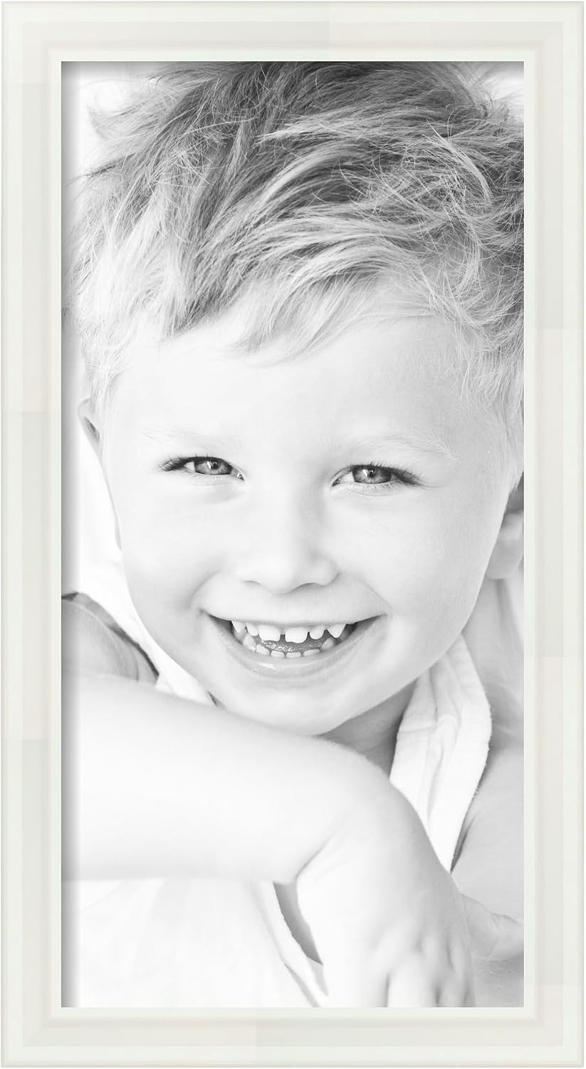 ArtToFrames 12x24 Inch White Picture Frame, This 1.50 Inch Custom Poster Frame is White - Comes with Economy Acrylic and Corrugated Backing (WOM0066-78238-YWHT-12x24)