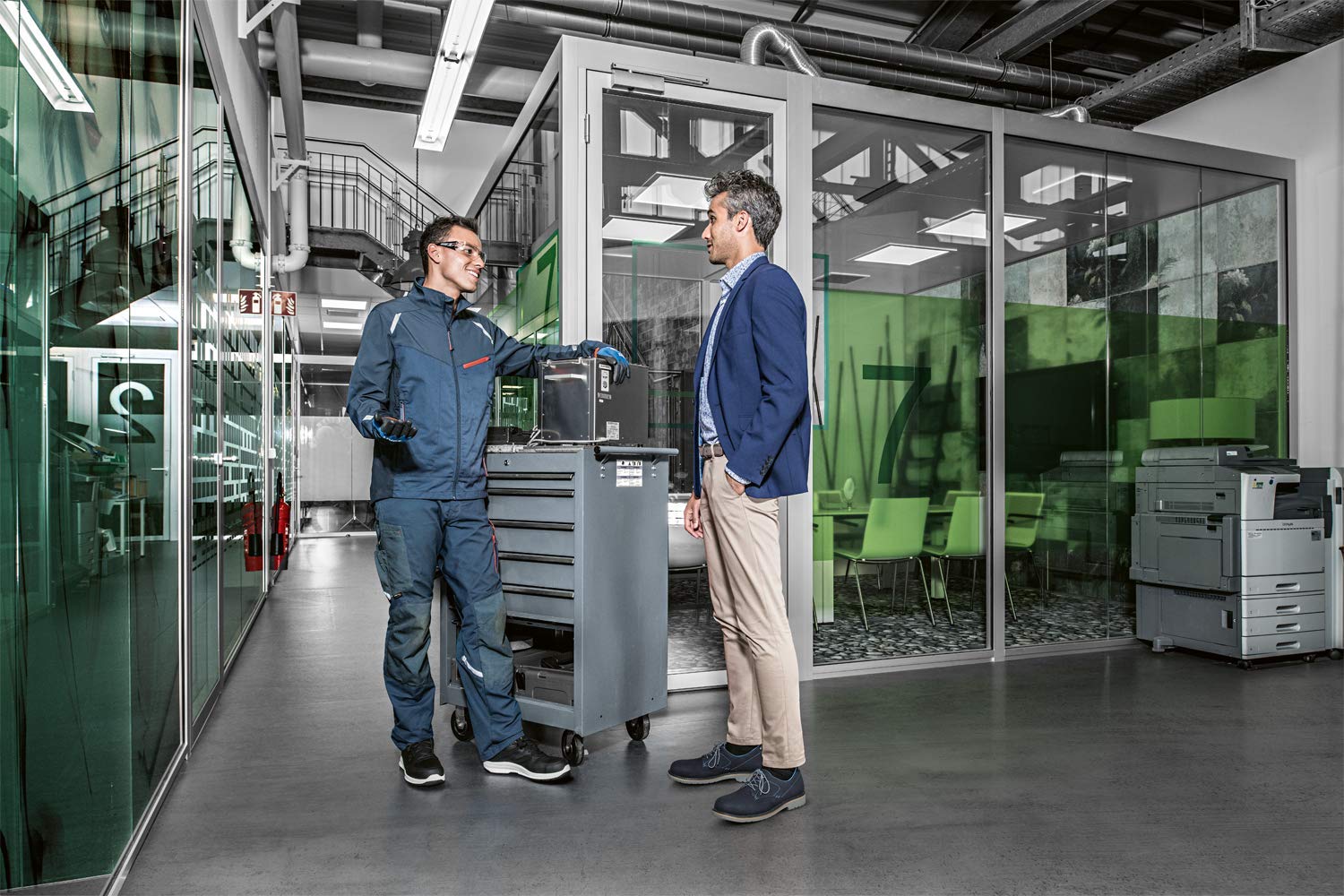 Uvex 1 Business - Sicherheitsschuhe S3 SRC ESD - Blau/Grau