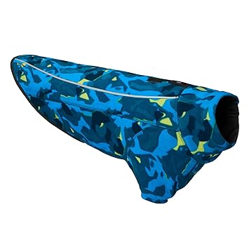 RUFFWEAR, Climate Changer Quick Drying, Breathable Fleece Jacket for Dogs, Glacier, X-Large