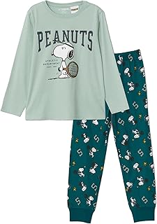 طقم بيجامة للأولاد بطبعة سنوبي من ال سي وايكيكي