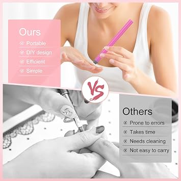 Nail Art Stamp Pen Set - 15pcs Professional Nail Stamping Kit with Floral Patterns, Silicone Tools for DIY Nail Art Designs for Beginners Women Girls (15Pcs Set)