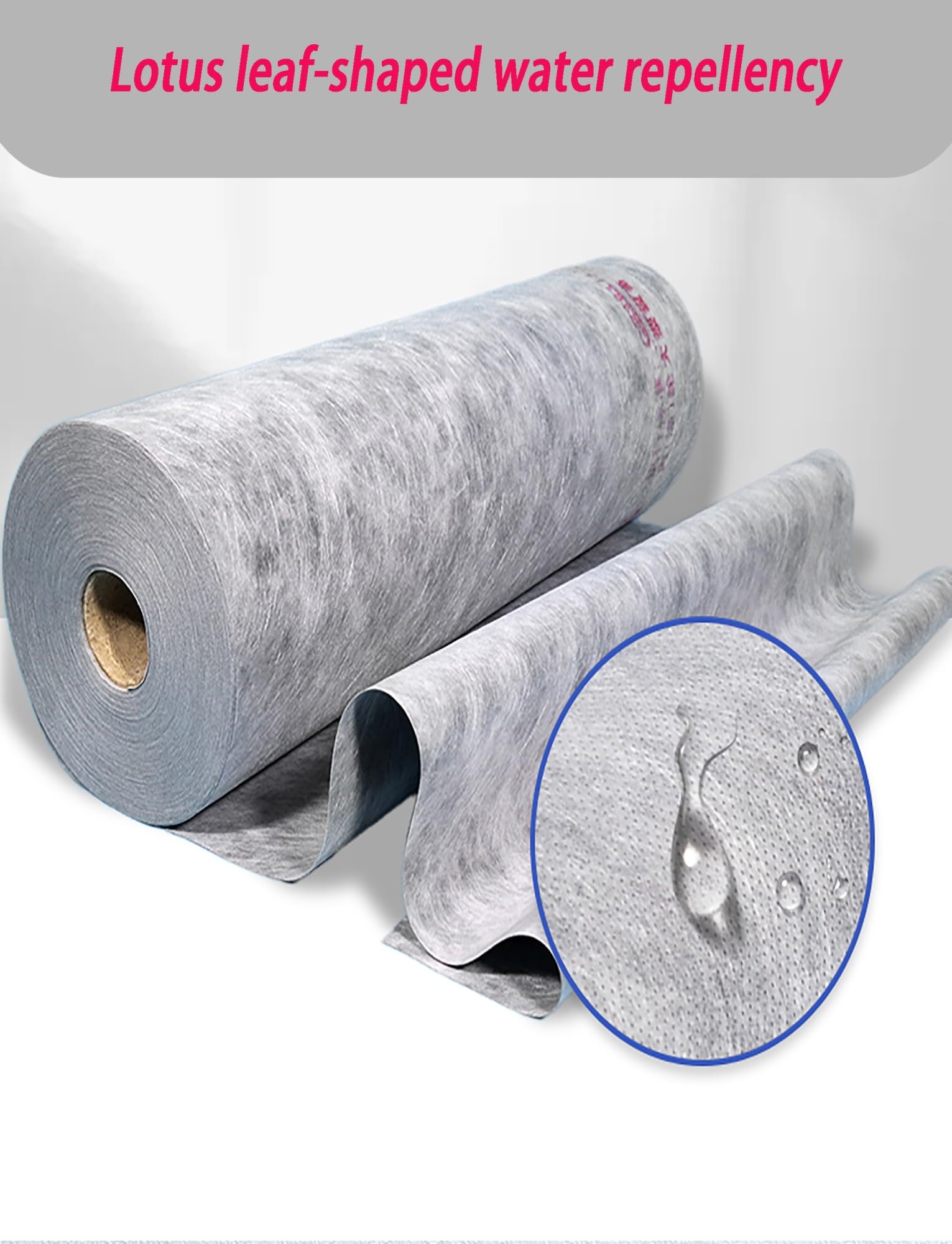 Membrana impermeabilizante, tela de polímero de polietileno para reparación de fugas de techo, baño y sótano, solución duradera para el mantenimiento del hogar