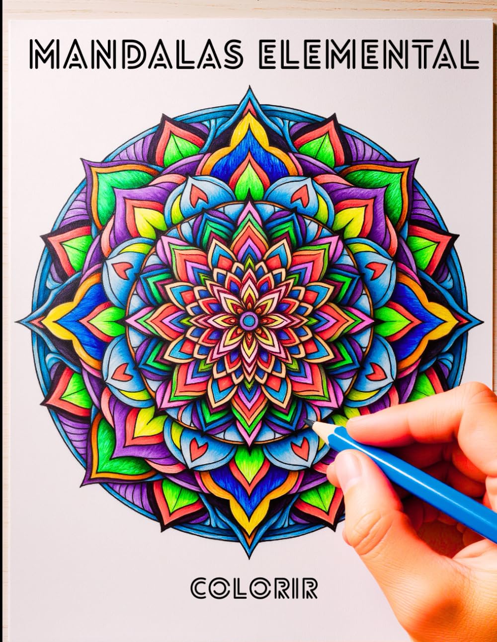 Mandalas Elemental: Colorir