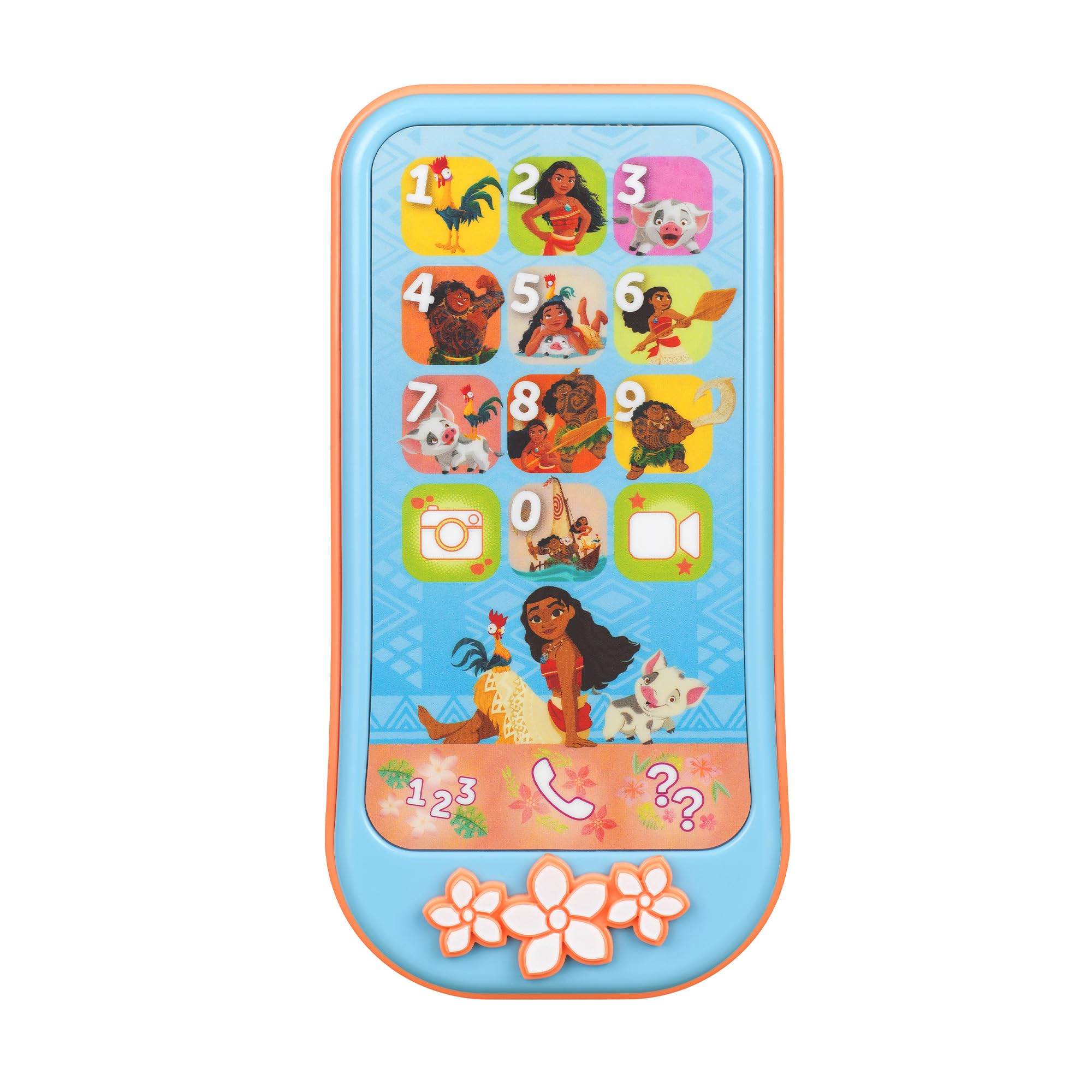 Moana Toy Phone for Kids with Preschool Learning Games, Toys for Toddlers