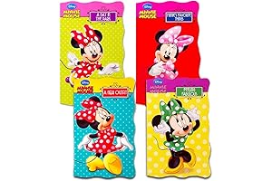 Disney Minnie Mouse My First Book Set (Set of 4 Shaped Board Books)