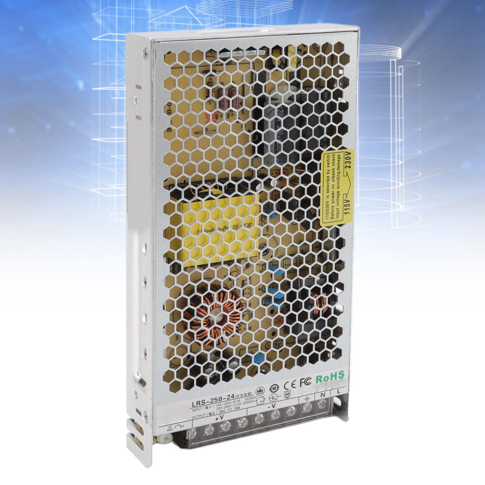 Schaltnetzteil, 24V-Adapter für LED-Leuchten (LRS-250W-24V 10A)