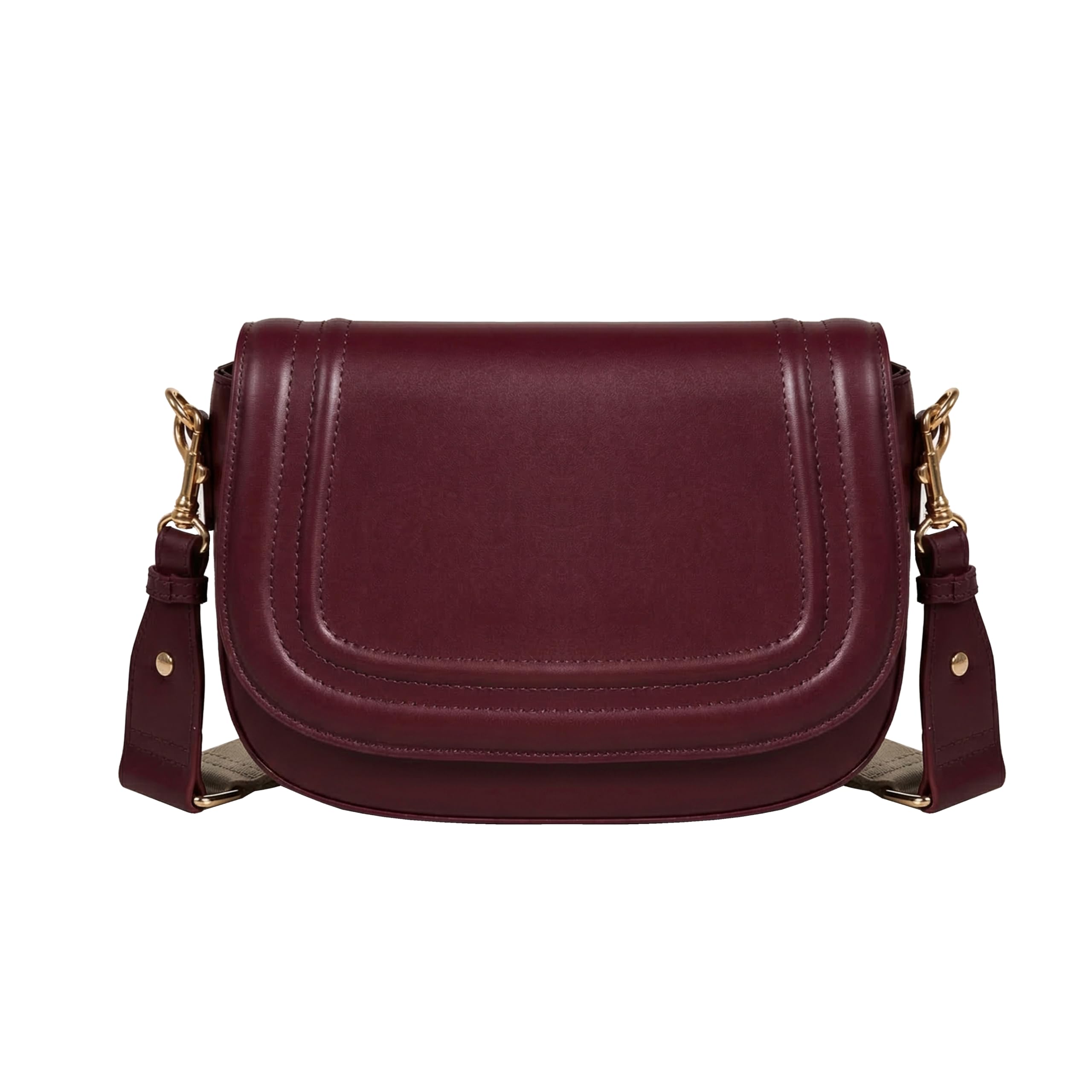 moru Celeste Curved Flap Crossbody Sling Bag for Women | Premium Structured Saddle Crossbody Bag with Adjustable Strap | Stylish Everyday Shoulder Purse with Secure Inner Pocket-picture-26