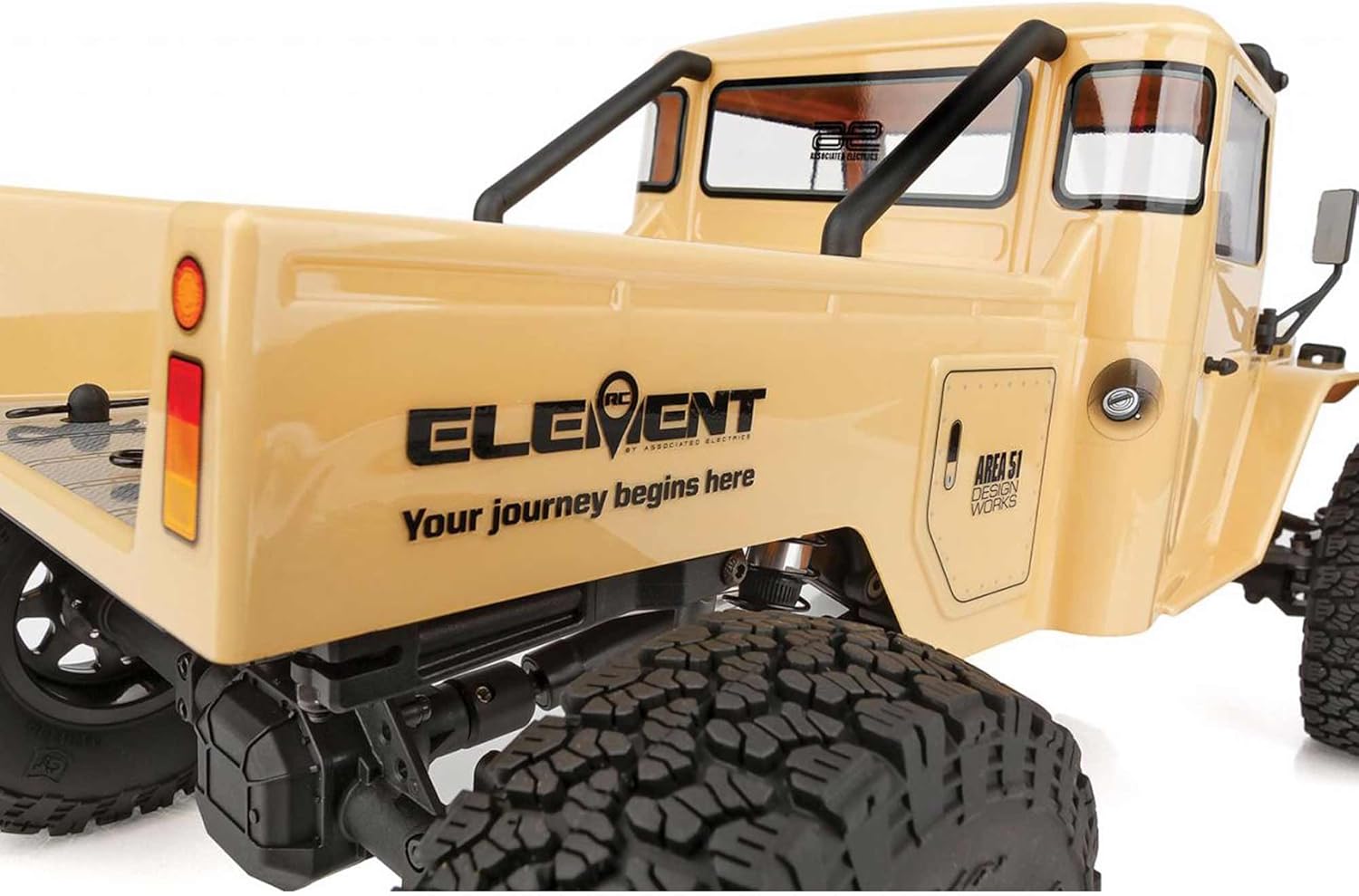 Team Associated Enduro Trail Truck, Zuul Tan RTR, ASC40124