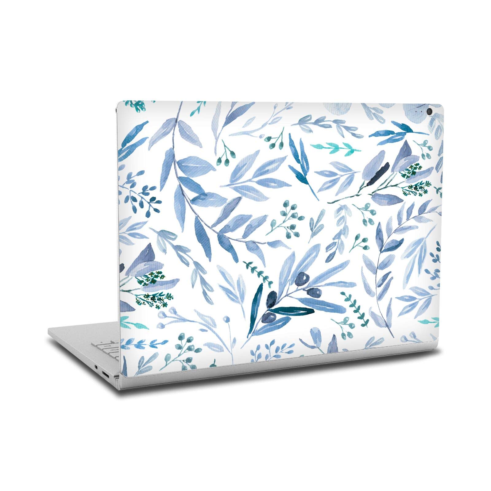 Autocollant vinyle Microsoft Surface Book 2 peau protection Eucalyptus Bleu - 7