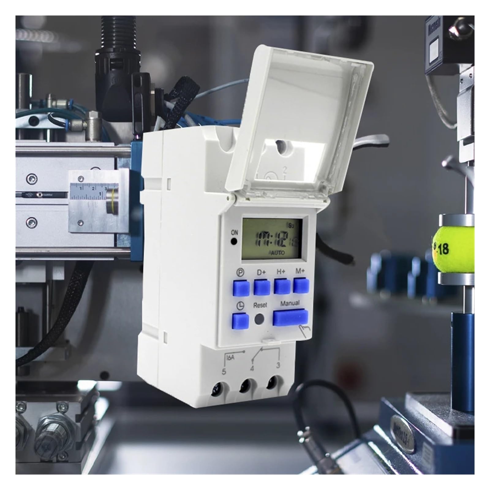 Programowalny wyłącznik czasowy Elektroniczny tygodniowy 7-dniowy programowalny cyfrowy przekaźnik czasowy z wyłącznikiem czasowym AC 220V 230V 12V 24V 48V 16A do montażu na szynie Din(30a 220v)