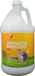 Natural Elements Mosquito Repellent for Decks, Patios, Lawns and Outdoor Spaces - Perimeter and Area Spray, 1 Gallon (1 Gallon)