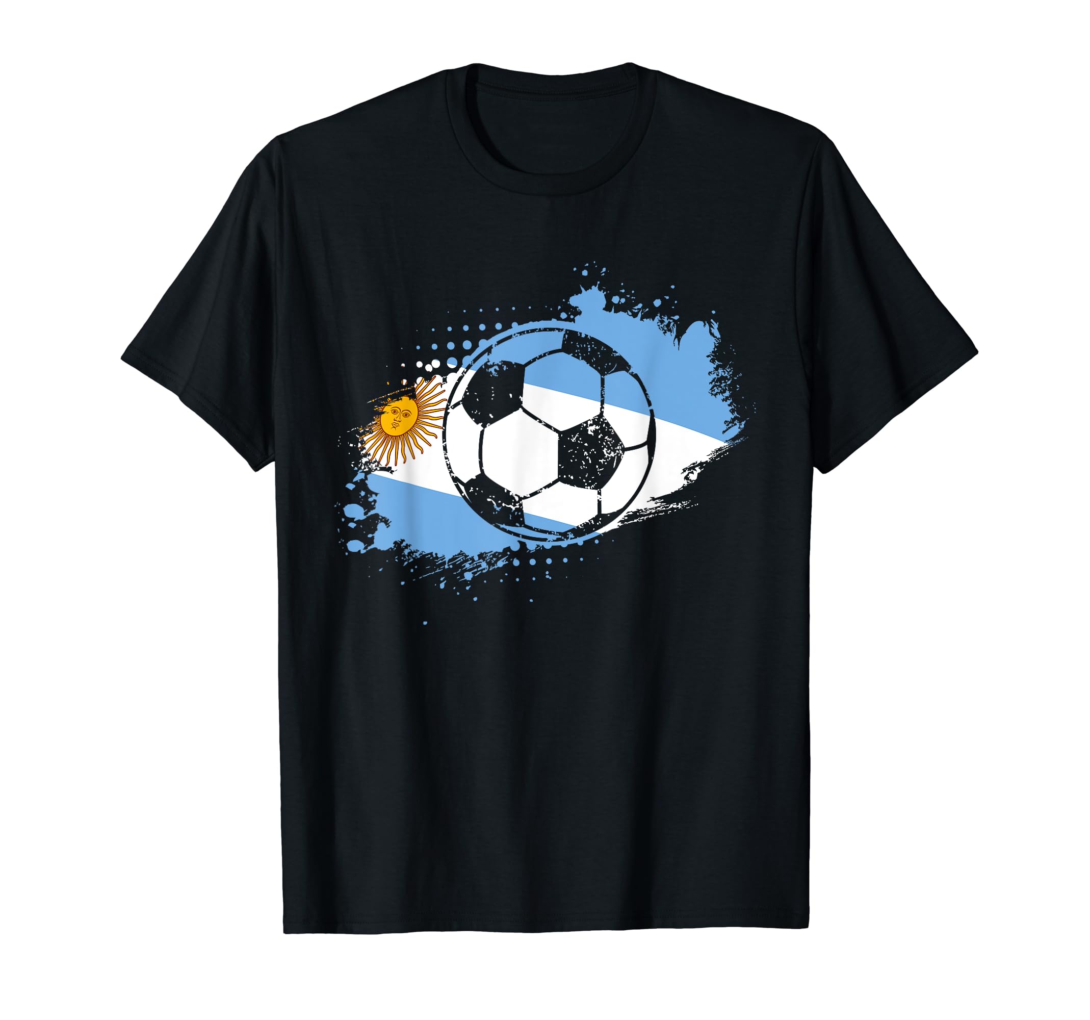 Argentina Flag Football Soccer Sport Game Player Gifts T-Shirt