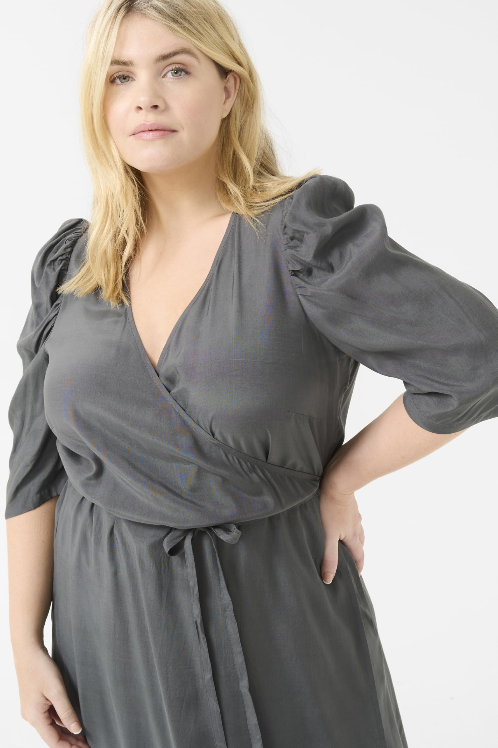 KAFFE CURVE Kleid KCmiri Ellenbogenlänge