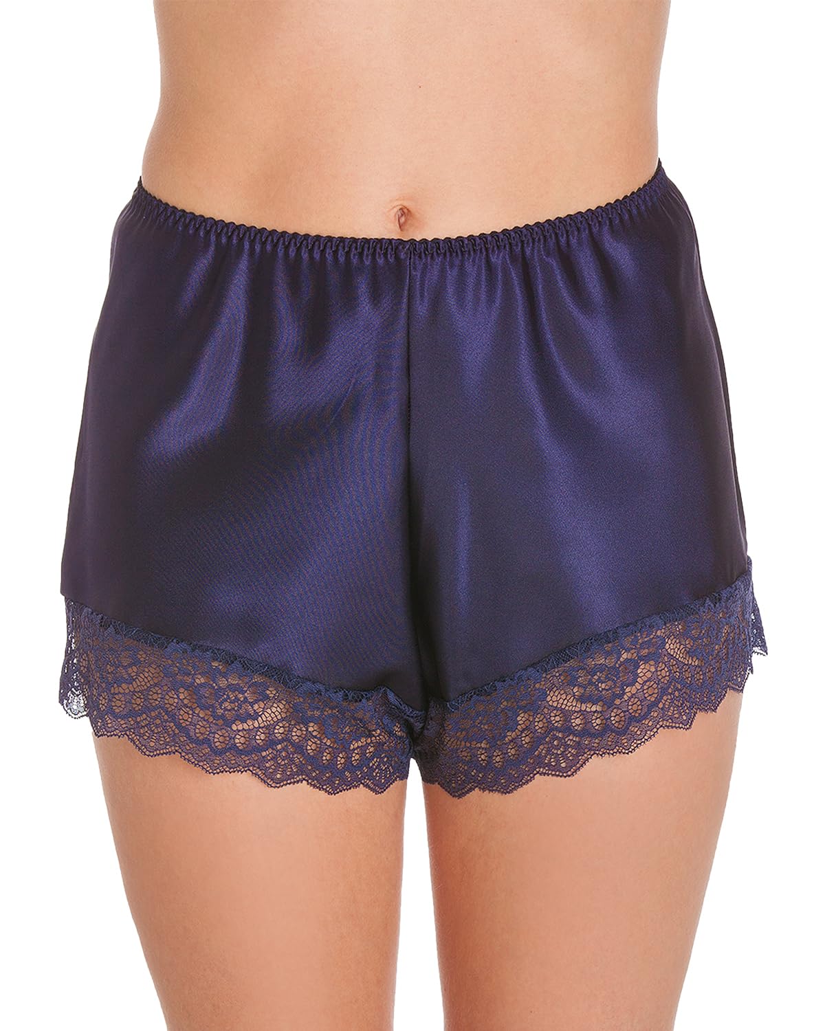 Slumber Hut Women's Navy French Satin Knickers 18-20 Uk