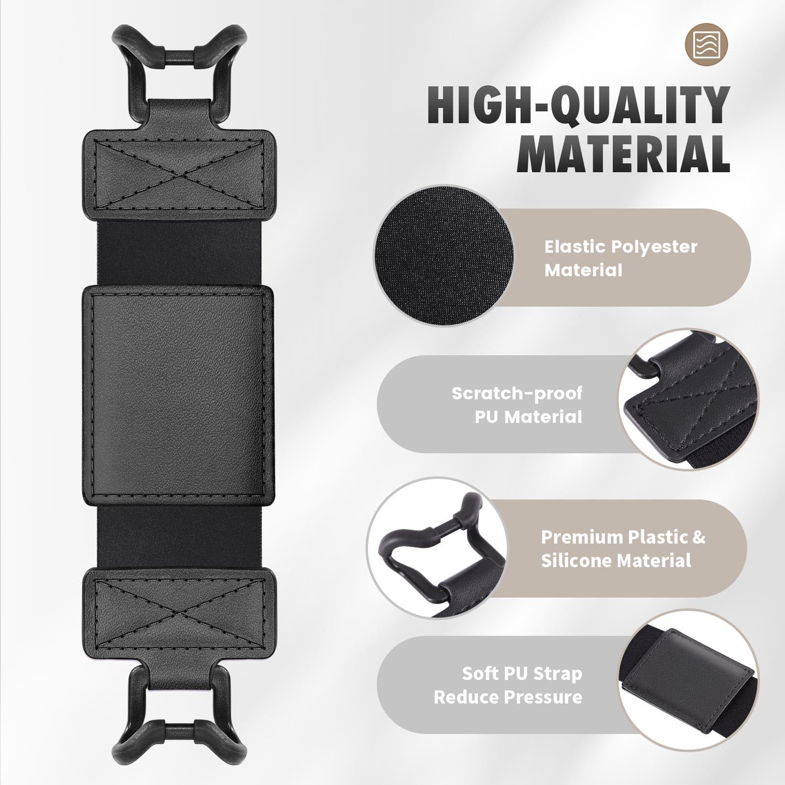 Cinturino Mano Per Tablet E E-Reader 6-8 Pollici - Supporto Antiscivolo Morbido - Foto 11