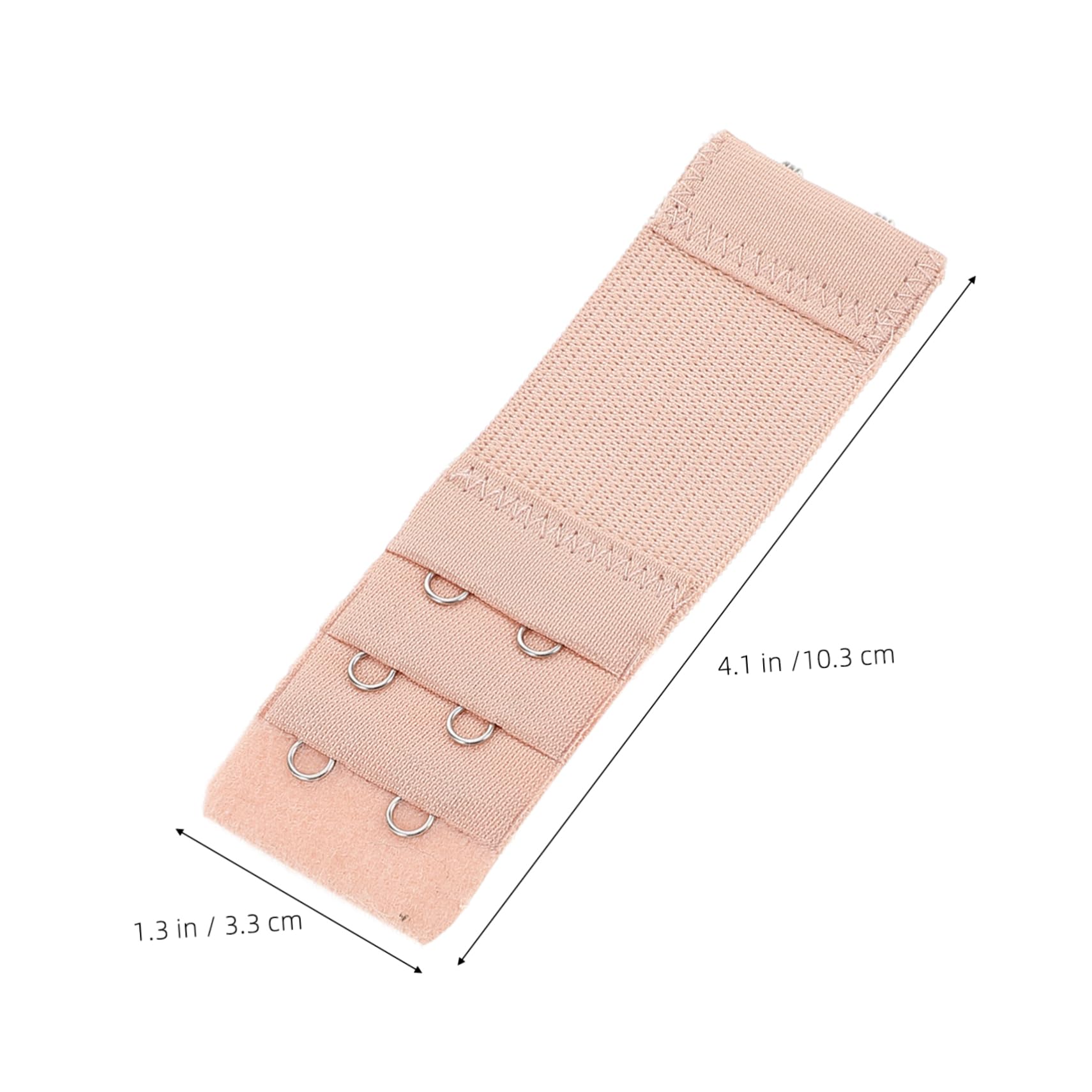 Ipetboom Adjustable Bra Strap Extenders Set 6pcs Soft Stretchy Hooks Bra Extender Elastic Band for Fit Comfort