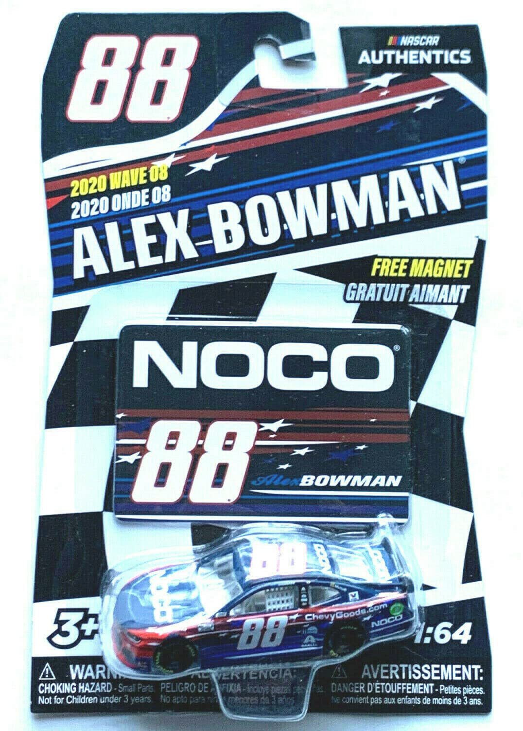 NASCAR DiecastAuthentics Alex Bowman #88, 2020 Wave 8