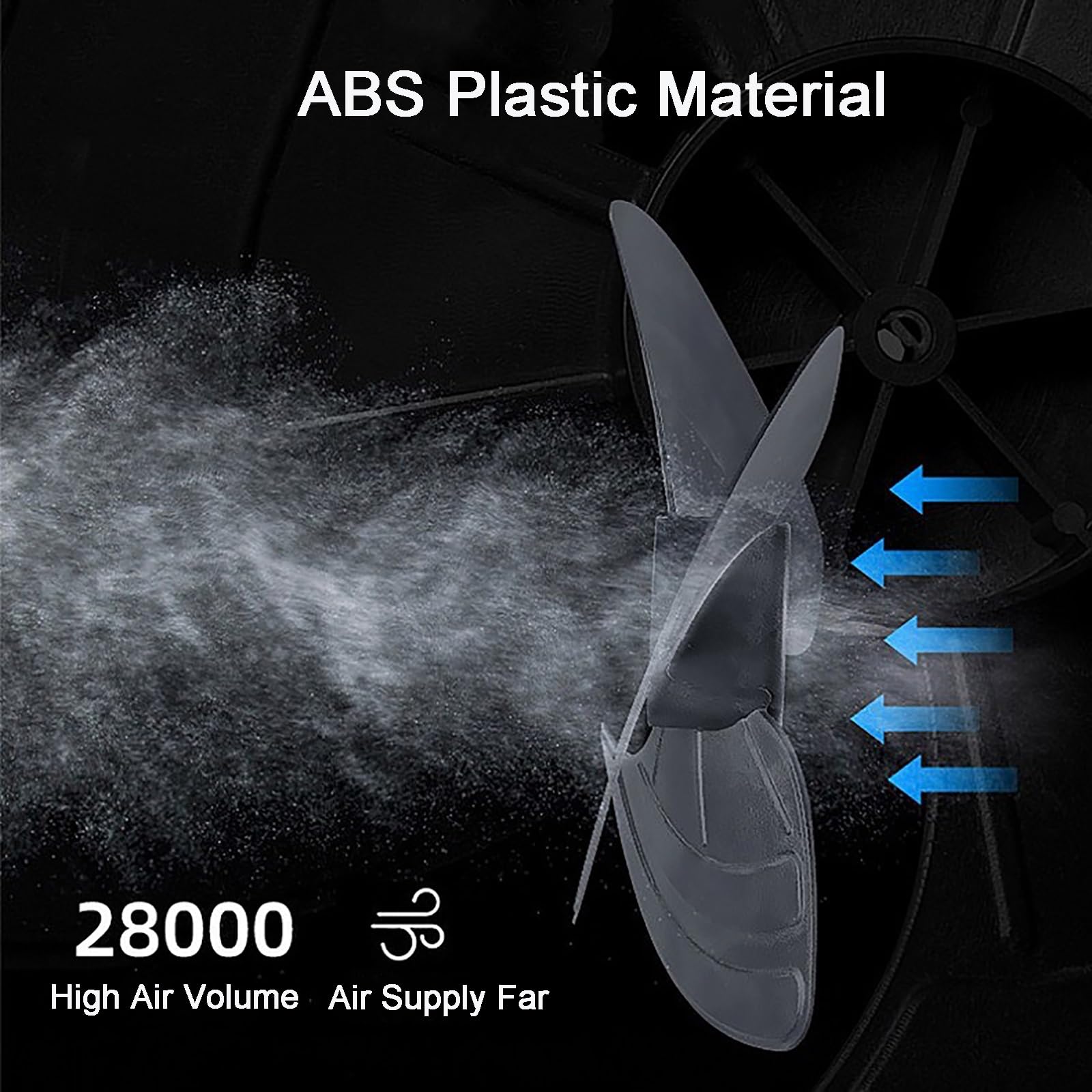 Enfriador de aire evaporativo portátil, tanque de 55 litros, 3 velocidades, cobertura de 90 m², silencioso y de bajo consumo, incluye 6 cajas de hielo, ideal para el hogar y la oficina con ruedas