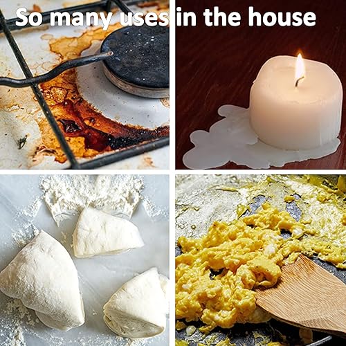 Miniatura 4 de Azureblue Raspador de sartenes Raspador de platos Raspador de alimentos Herramienta de raspado de plástico Raspador de ollas Raspador de cocina