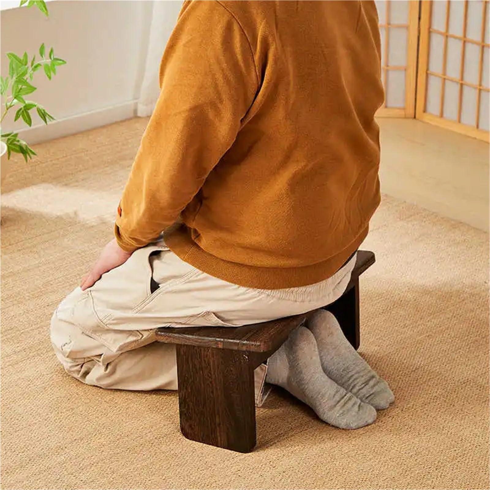 Banco de meditación Madera