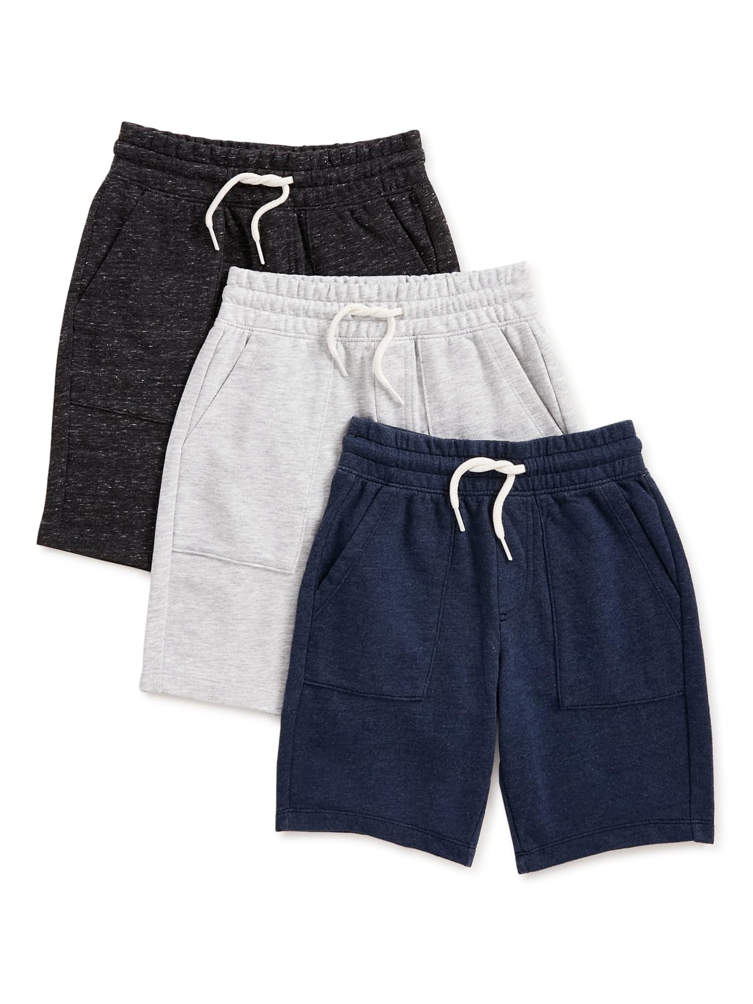 MILTON GARMENTS Boys' Cotton Shorts, Knee Length Pack 3 Colors May Vary (in, Age, 12 Years, 13 Years, Assorted)-image-39