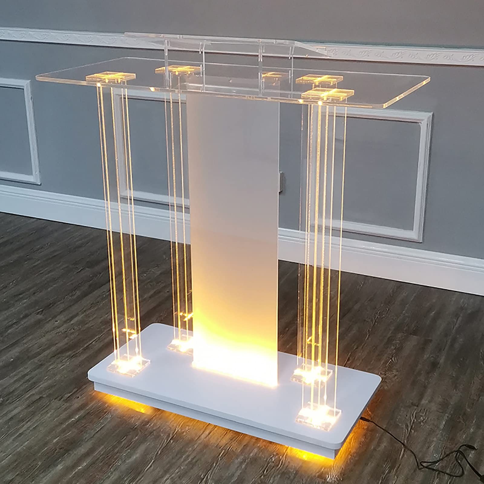 Buy Podium Presentation Lectern Stand, Church Pulpit Podium, Pulpits for Churches, Portable