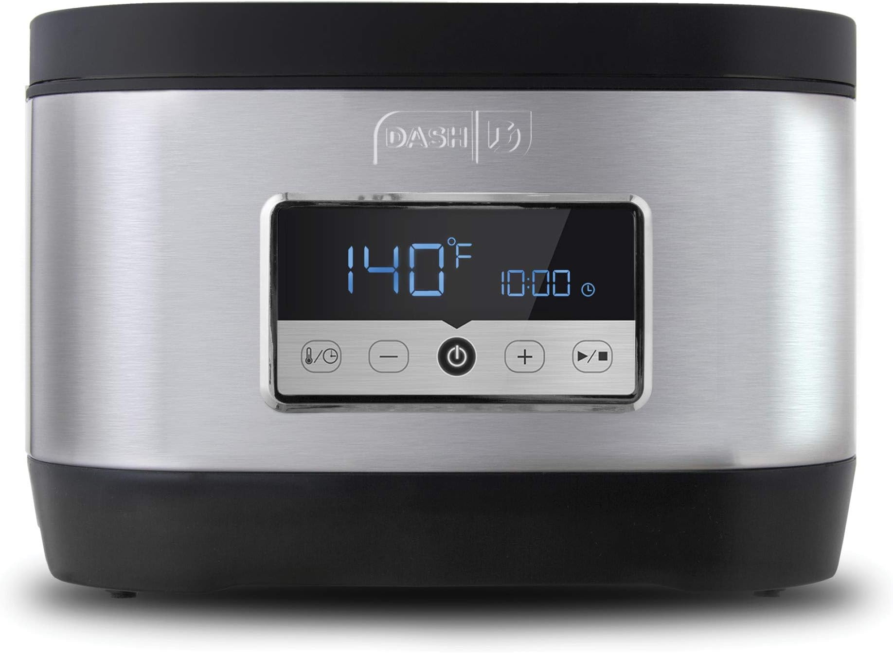 Dash Chef Series Stainless Steel Sous Vide, 8.5 Quart, Temperature Control for Steak/Poultry/Seafood/Vegetables