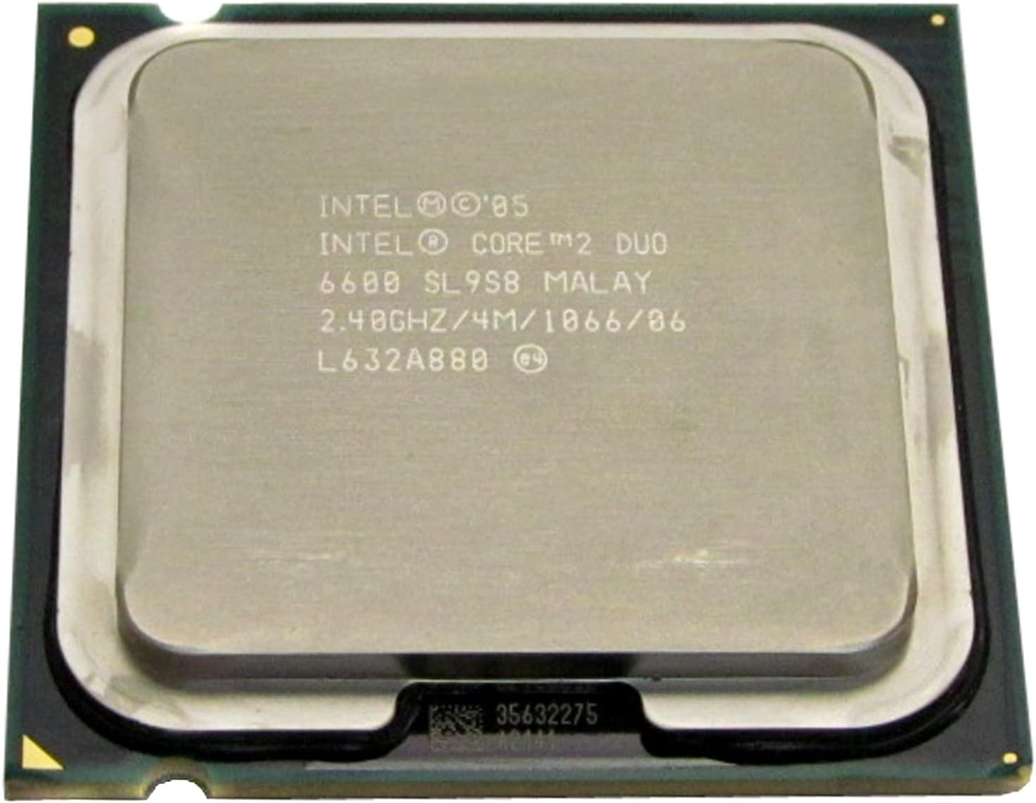 Amazon.com: Intel Core 2 Duo E6600 2.4GHz Dual-Core HH80557PH0564M ...