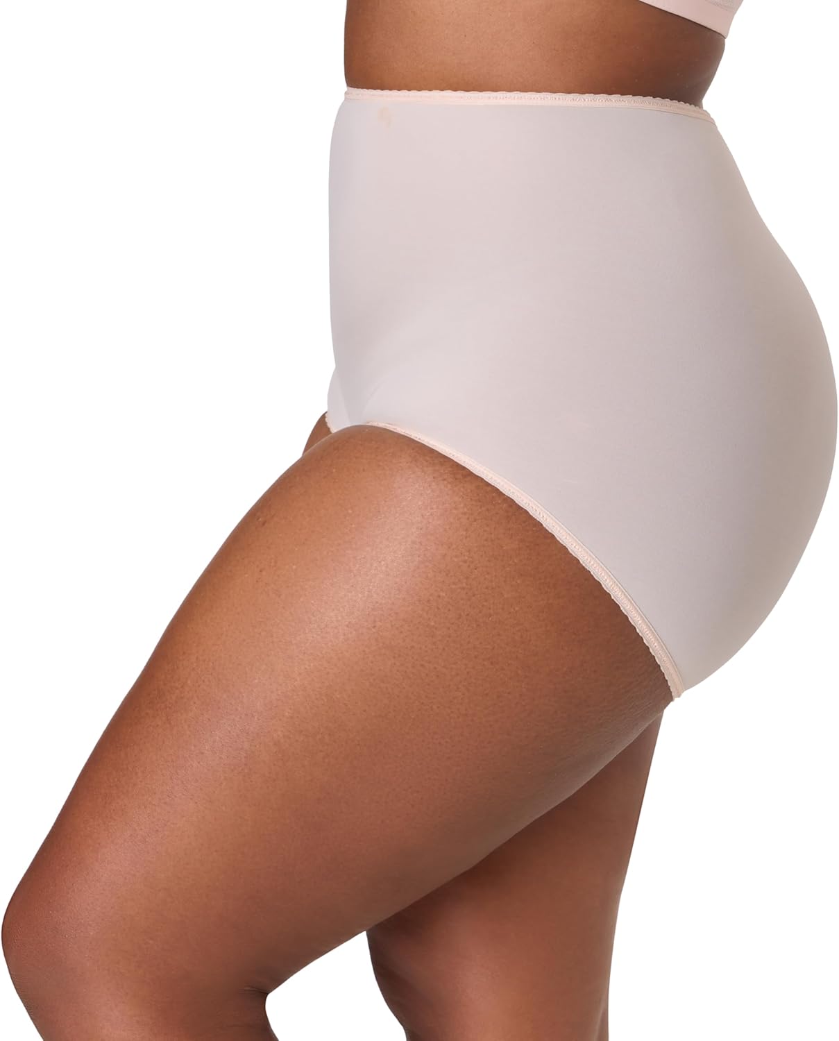 Bali womens Underwear Briefs, Skimp Skamp Smoothing Stretch Brief Panties for Women, No Show - Image 3