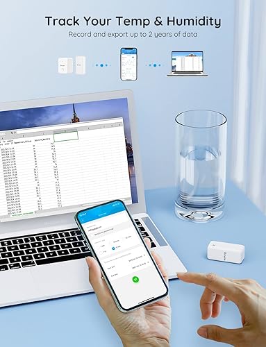 Miniatura 6 de Govee H5051 - Termómetro WiFi higrómetro H5051 con termómetro WiFi Govee para interiores y exteriores H5151