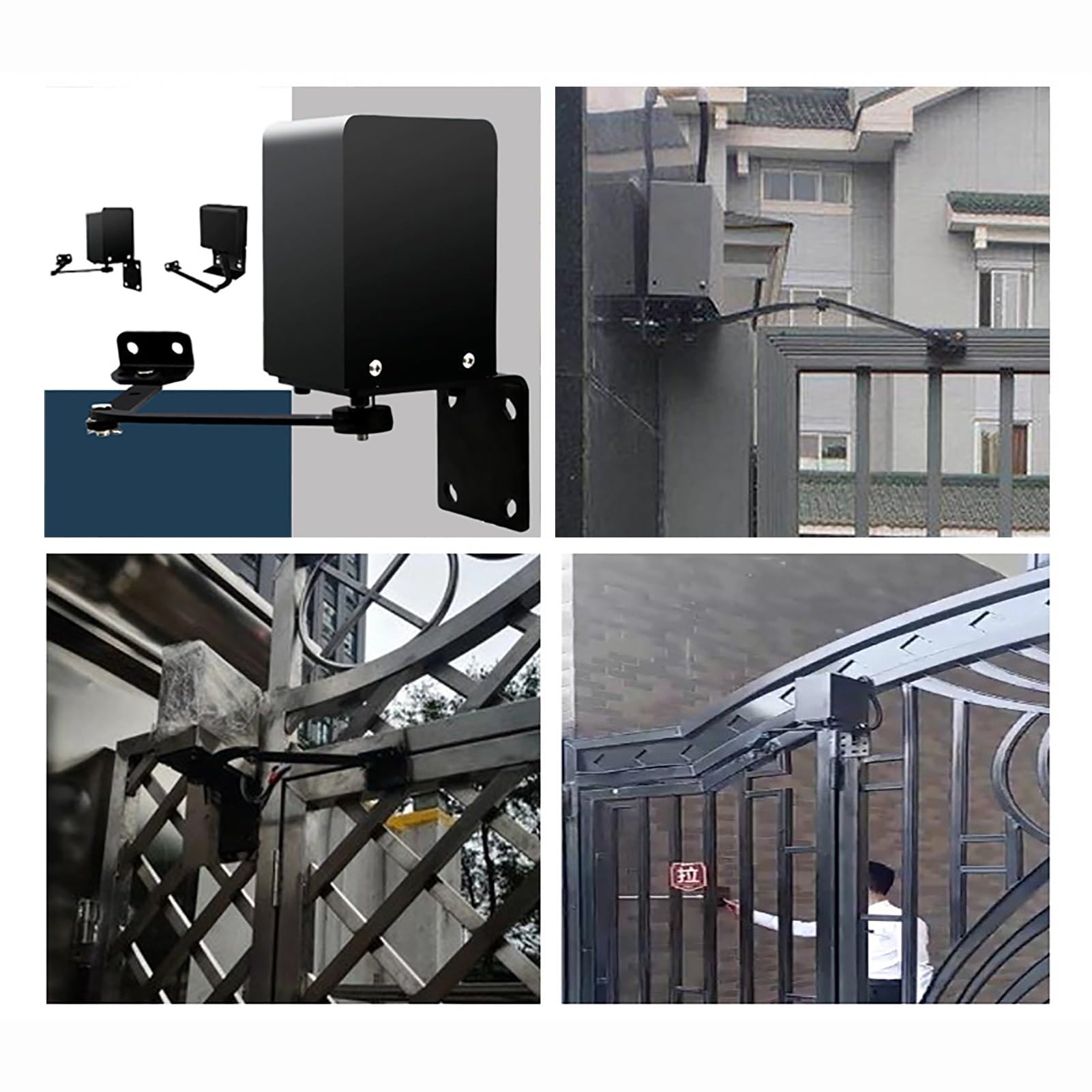 Cierra Puertas Automática, Comercial Cierrapuertas Eléctrico, Muelle Puerta, Freno Puerta, Montado en el Suelo