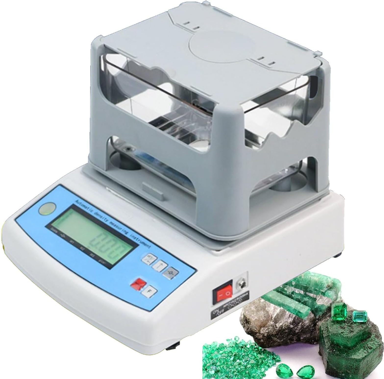 Digital Precious Metal Density Tester, Accurate Analyzer for Gold Silver Platinum Palladium, Portable Liquid Testing Machine