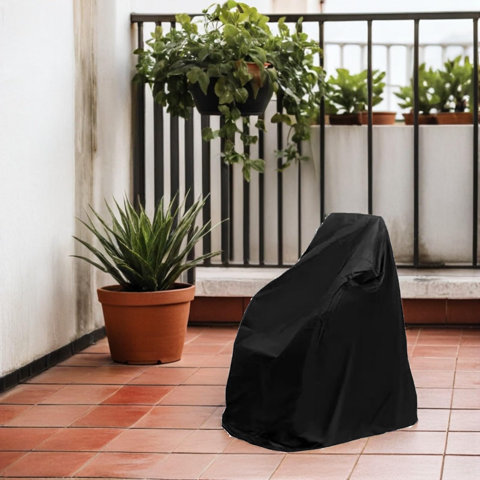 GLEAVI Telo Copri Sedia Rotelle Protezione Antipioggia per Scooter Elettrico Telo Antivento in Tessuto Oxford Copertura Esterna per Mobilità Misura
