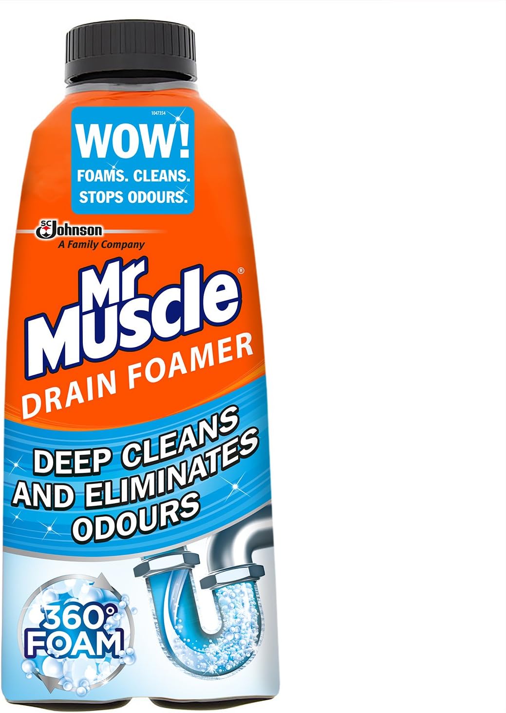 Kitchen and Bathroom Odour Eliminator Drain Foamer, 500 ml, Pack of 6