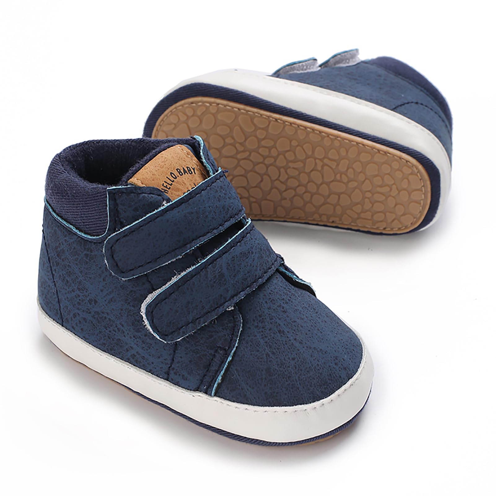 SOFMUO High Top PU Leather Booties