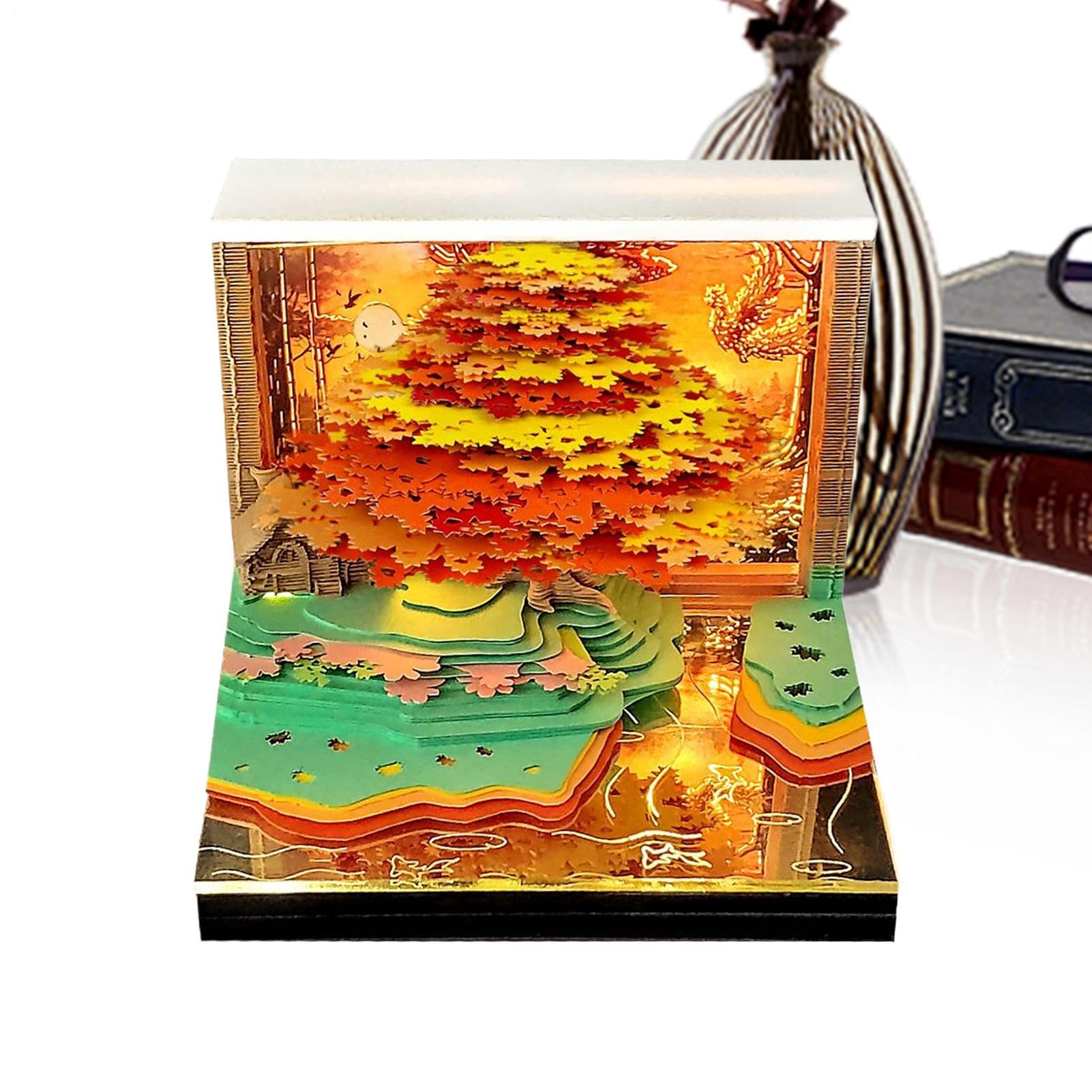 Calendario 3D da tavolo Programmazione decorativa di eventi | Calendario da Scrivania 2026 con Agenda Settimanale per Home Office Natale Ringraziamento Feste Scrivania Scaffale