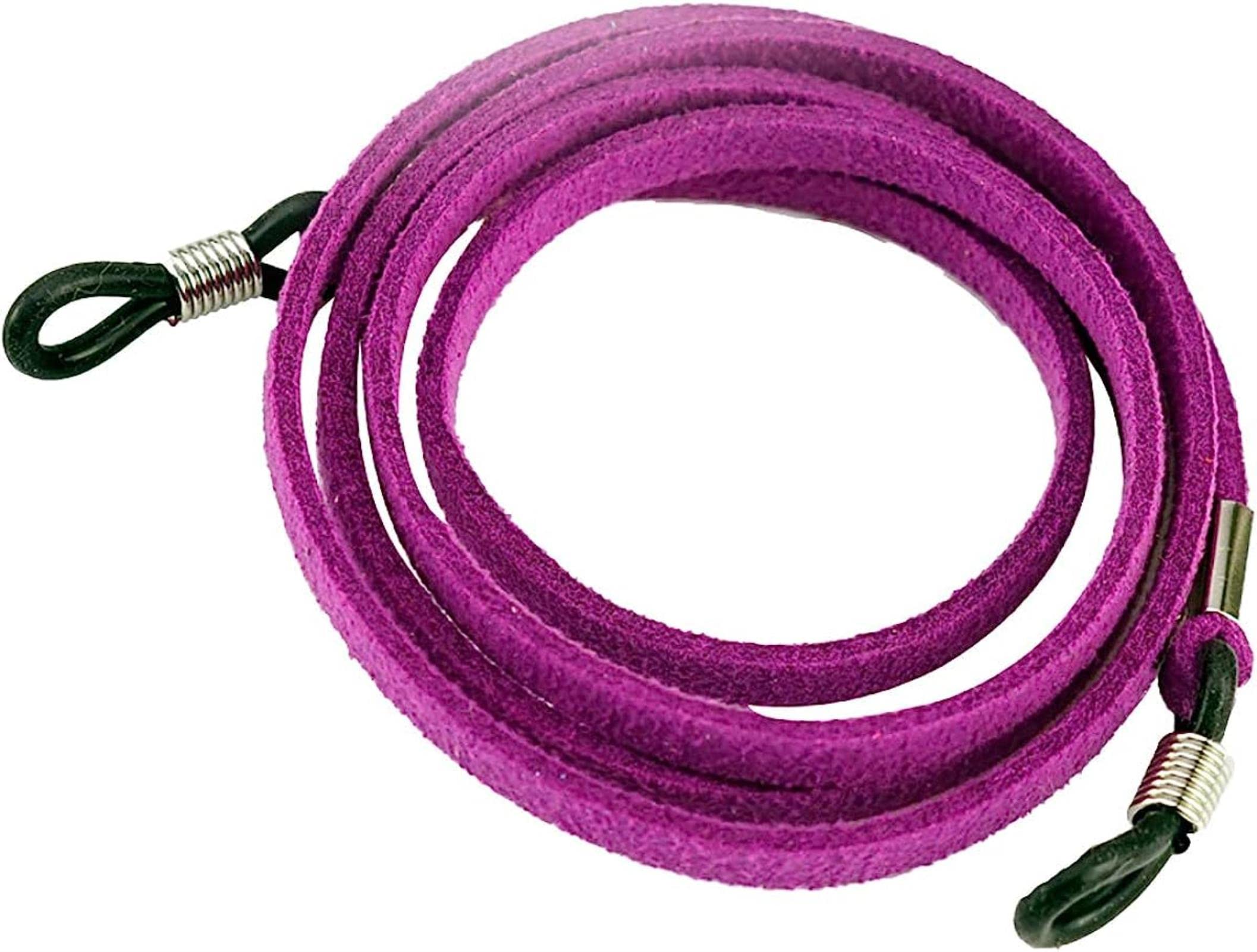 Lanière en Cuir pour Lunettes de Vue, Cordon élastique, chaînette pour Lunettes de Soleil et Porte-Lunettes de Lecture