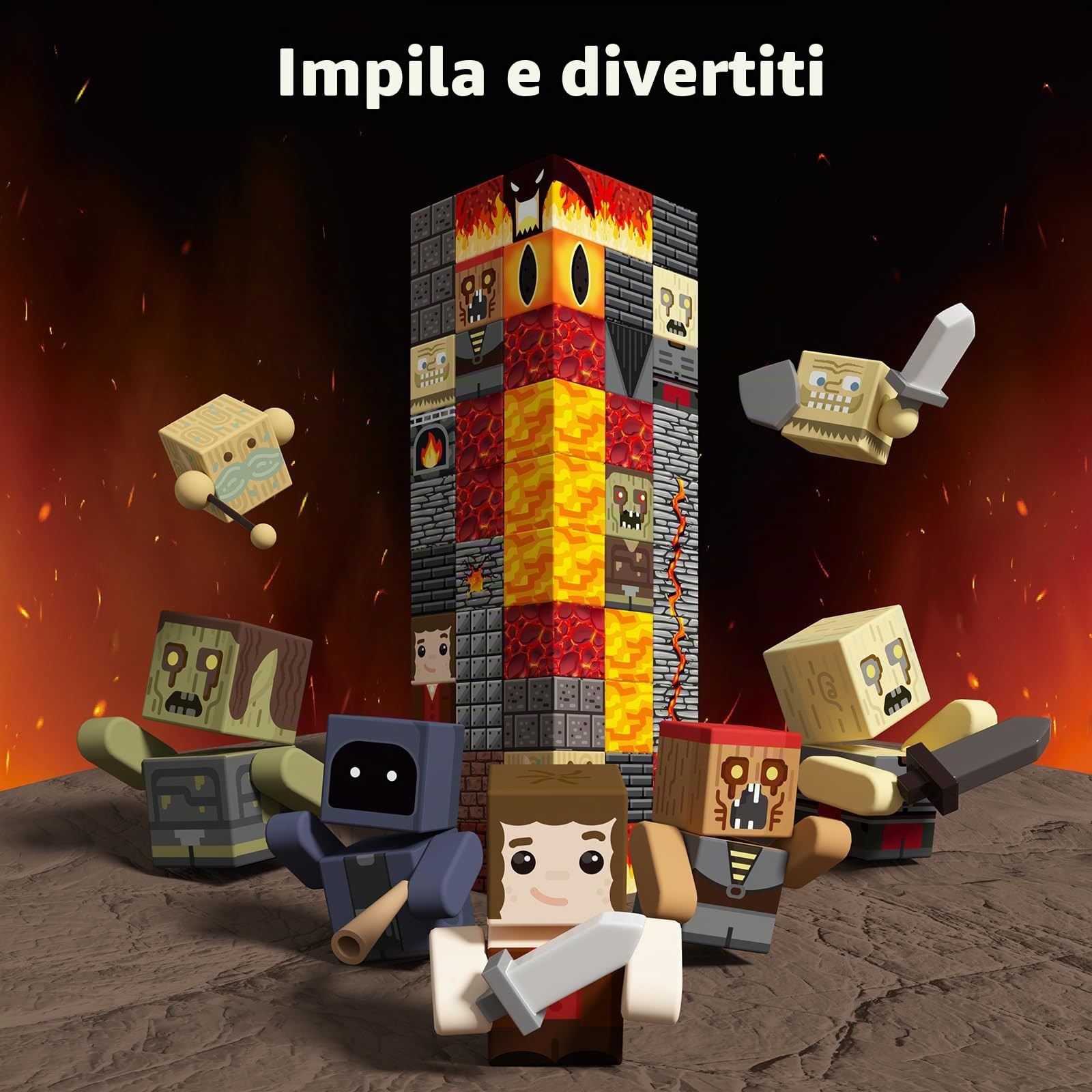 KIDCHEER Blocchi di Costruzioni Magnetiche 100 Pzi