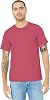BELLACANVAS Unisex Jersey Short-Sleeve Crewneck T-Shirt_X-Large_Hthr Raspberry