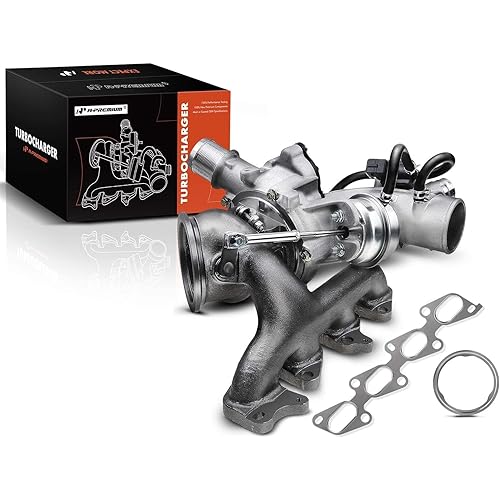 A-Premium Complete Turbo Turbocharger with Gasket Kit Compatible with Chevy Chevrolet Cruze 2011-2015 & Sonic 2012-2020 & Trax 2013-2021 & Buick Encore 2013-2021 1.4L Replace# 55565353